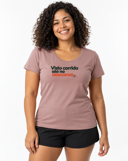 Camiseta Unissex - Corrida no Guarda-Roupa - IMG02 - Rosa
