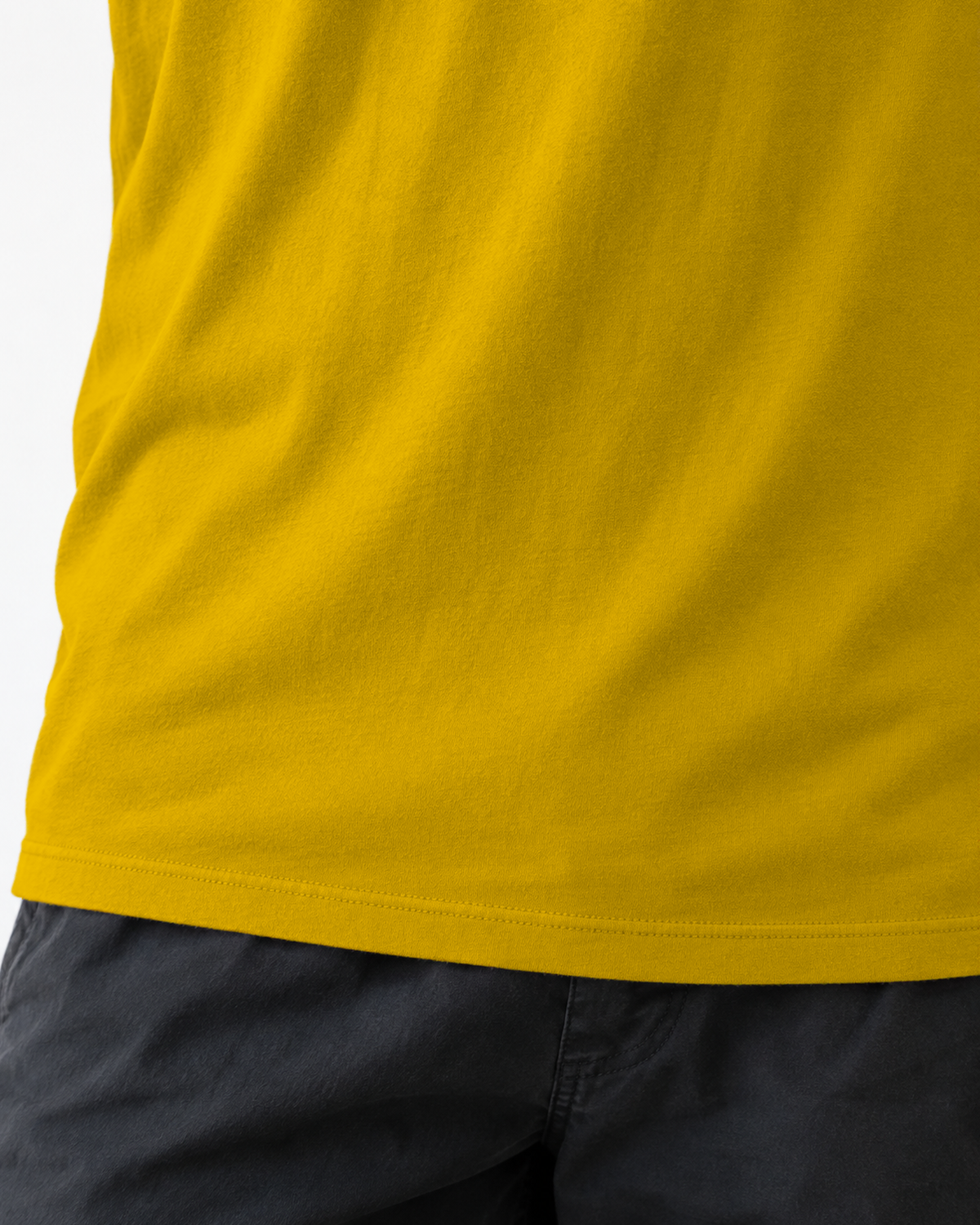 Camiseta Unissex - Pressa Pendurada - IMG07 - Amarelo