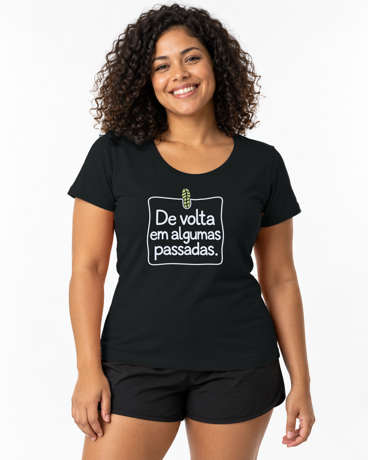 Camiseta Unissex - Aviso de Saída - IMG02 - Preta