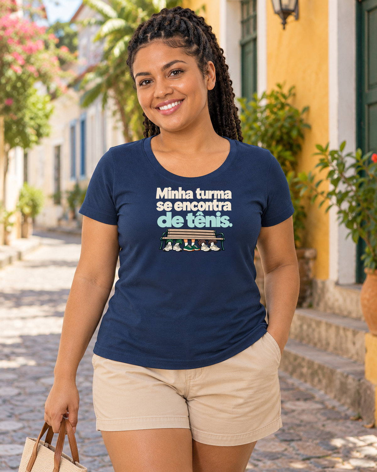 Camiseta Algodão Peruano - Turma de Rua - IMG04 - Marinho