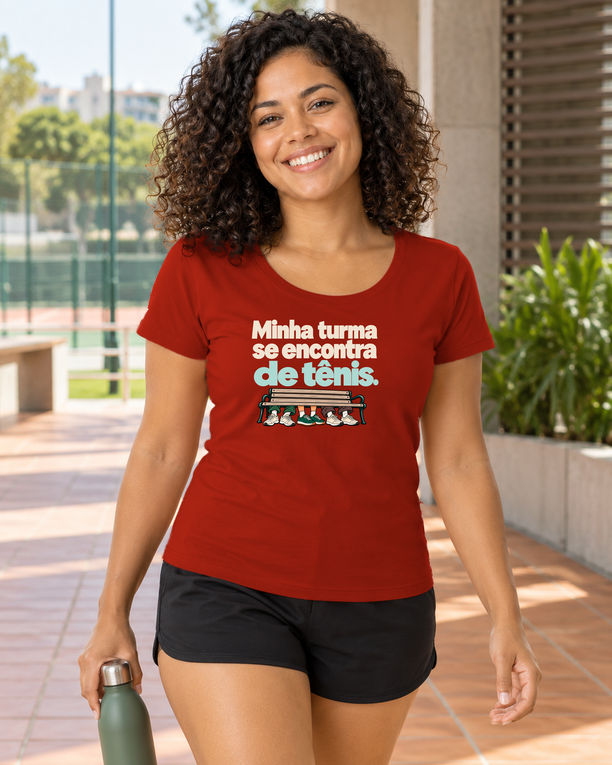 Camiseta Unissex - Turma de Rua - IMG04 - Vermelho