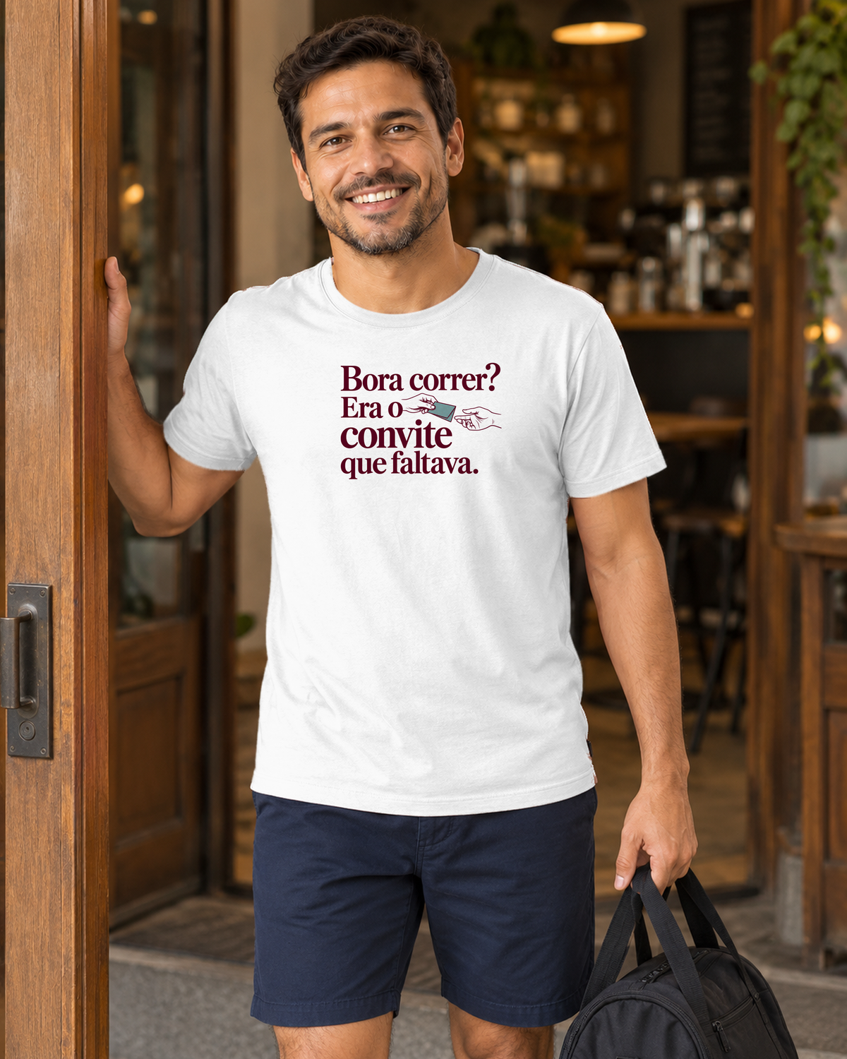 Camiseta Unissex - Convite Aceito - IMG03 - Branca