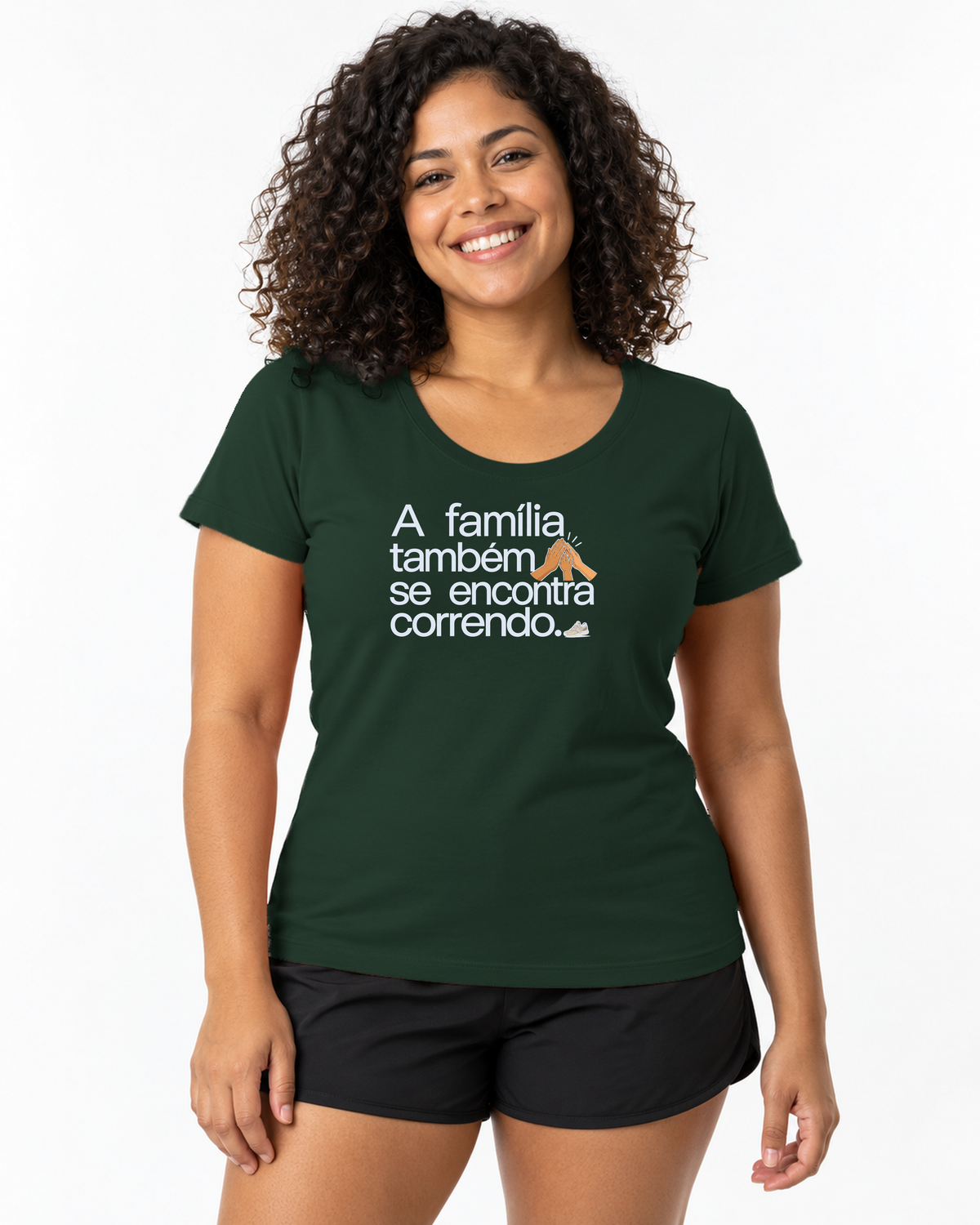 Camiseta Unissex - Família na Calçada - IMG02 - Verde