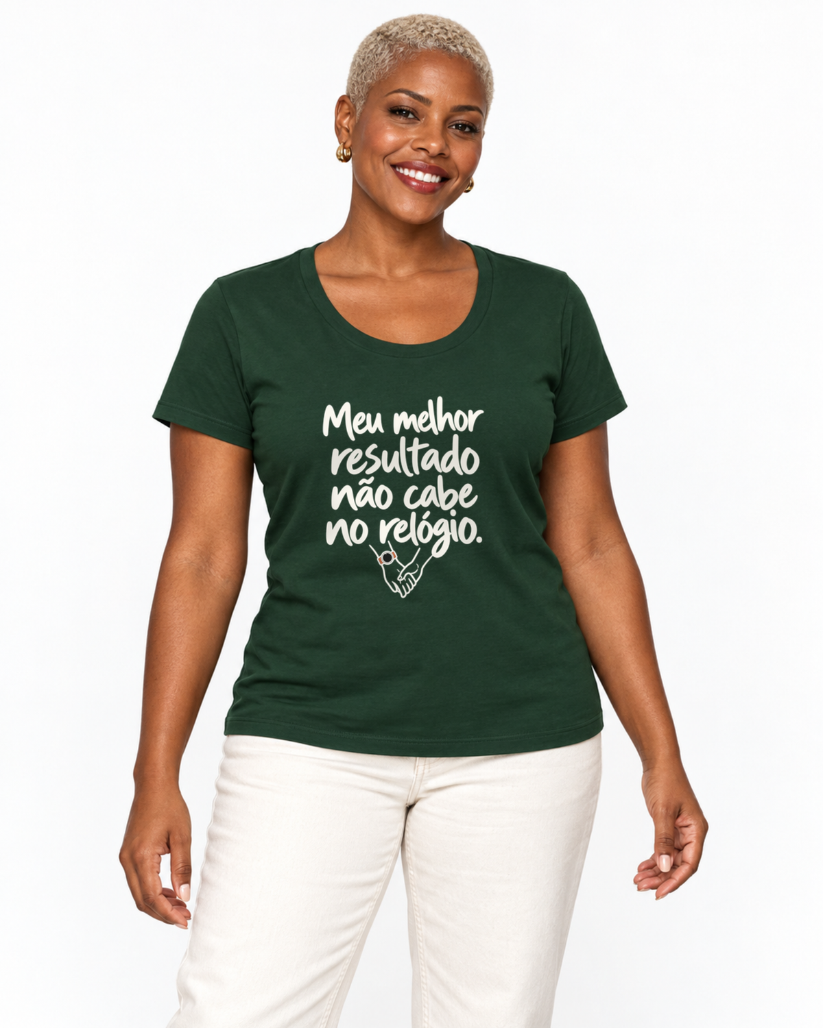 Camiseta Unissex - História Sem Número — foto com modelo
