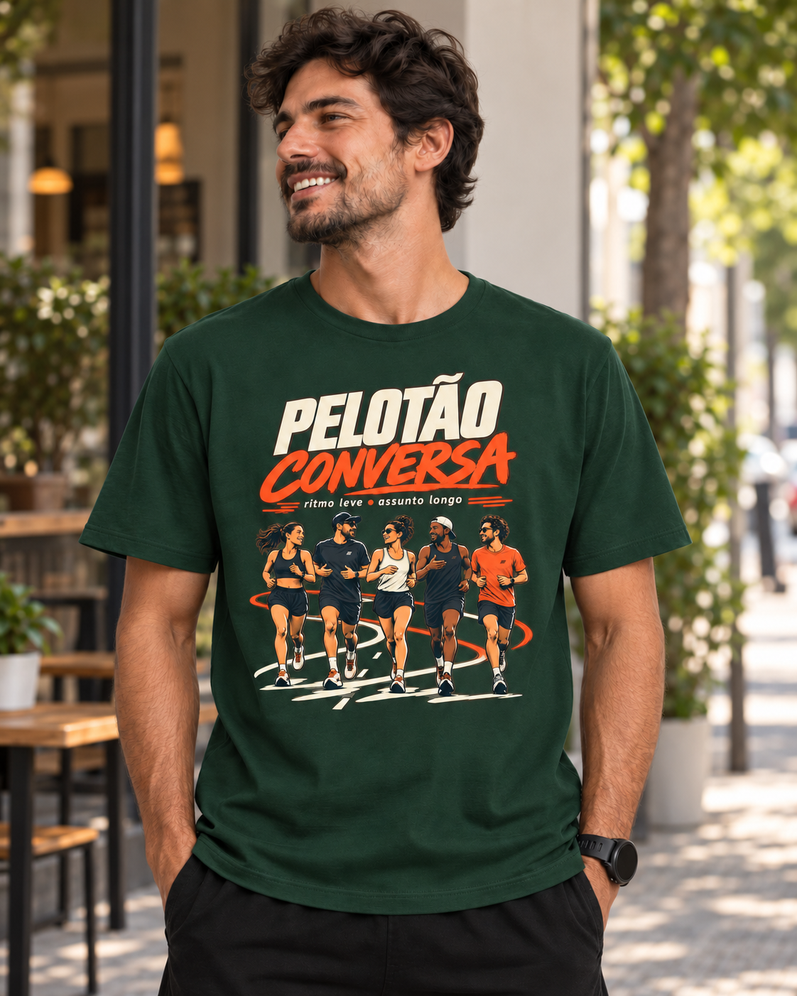 Camiseta Unissex - Pelotão Conversa