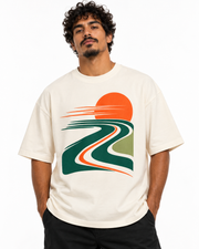 Camiseta Oversized - Pulso do Percurso