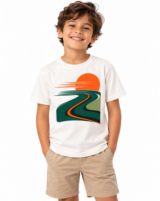 Camiseta Infantil - Pulso do Percurso