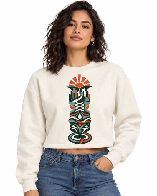 Moletom Cropped - Totem do Corre