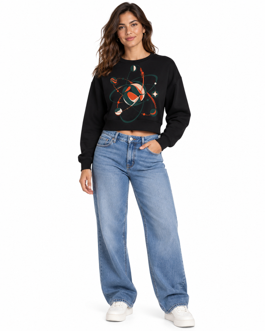 Moletom Cropped - Órbita Runner