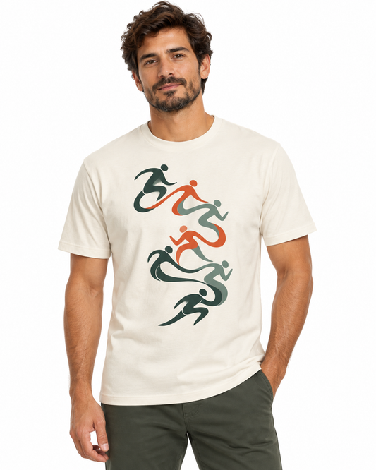 Camiseta Algodão Peruano - Movimento Contínuo