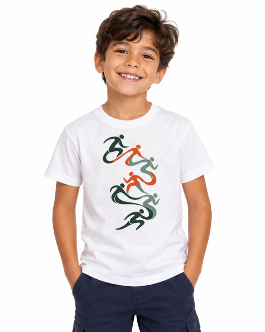 Camiseta Infantil - Movimento Contínuo