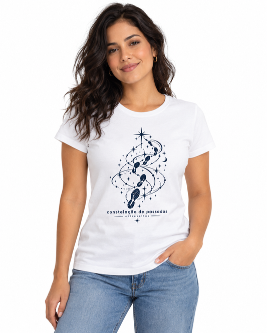 Camiseta Unissex - Constelação de Passos