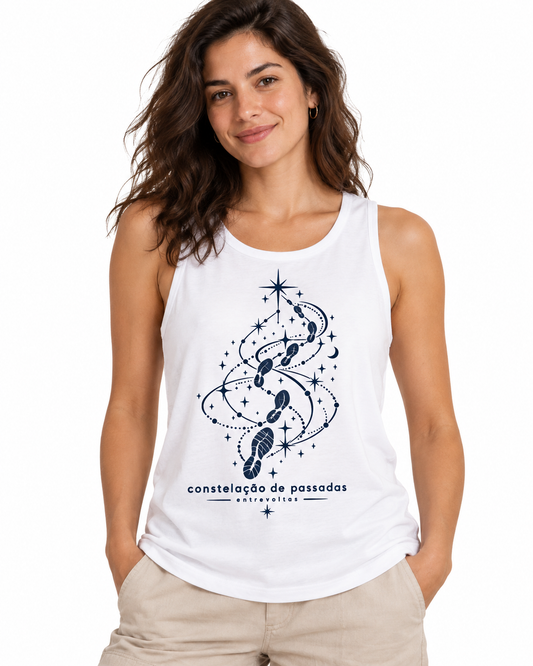 Regata unissex - Constelação de passadas