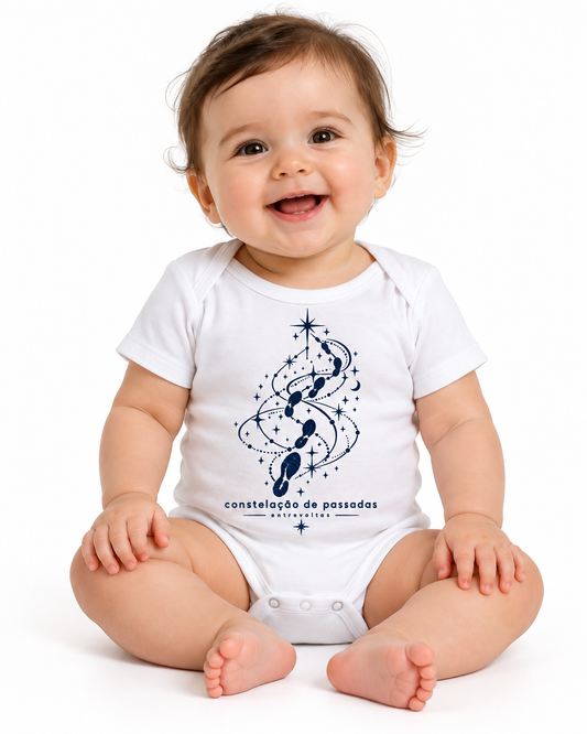 Body Infantil - Constelação de Passos
