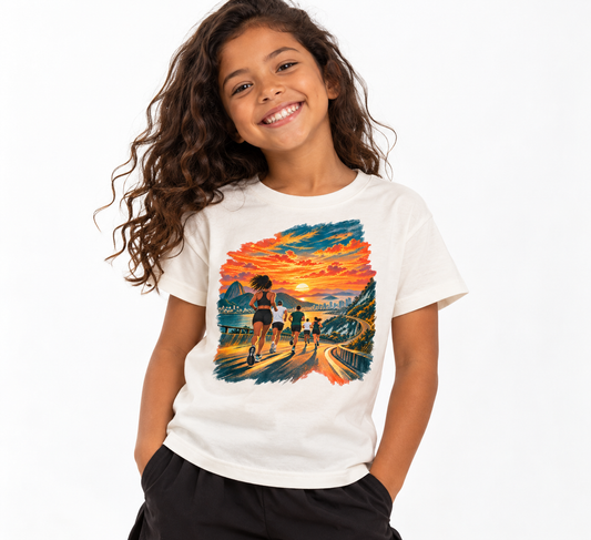 Camiseta infantil - Última Luz