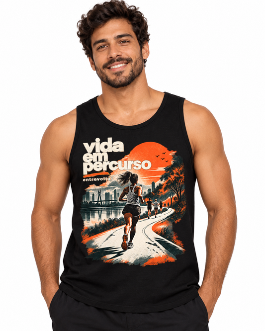 Camiseta Unissex - Vida em Percurso