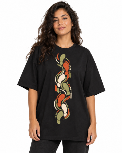 Camiseta Oversized - Sistema de passadas