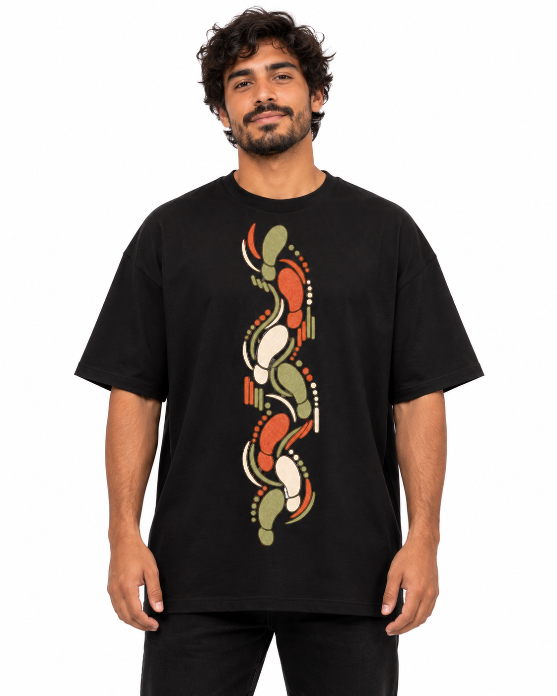 Camiseta Oversized - Sistema de passadas