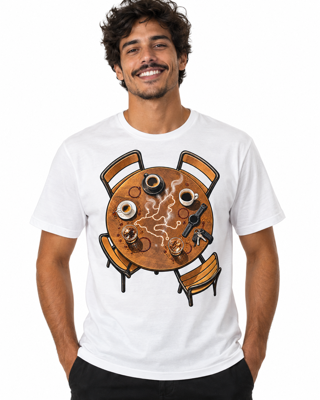 Camiseta Unissex - Café Depois do Corre