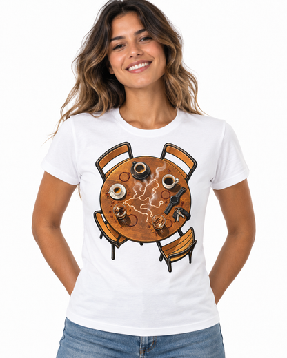 Camiseta Unissex - Café Depois do Corre