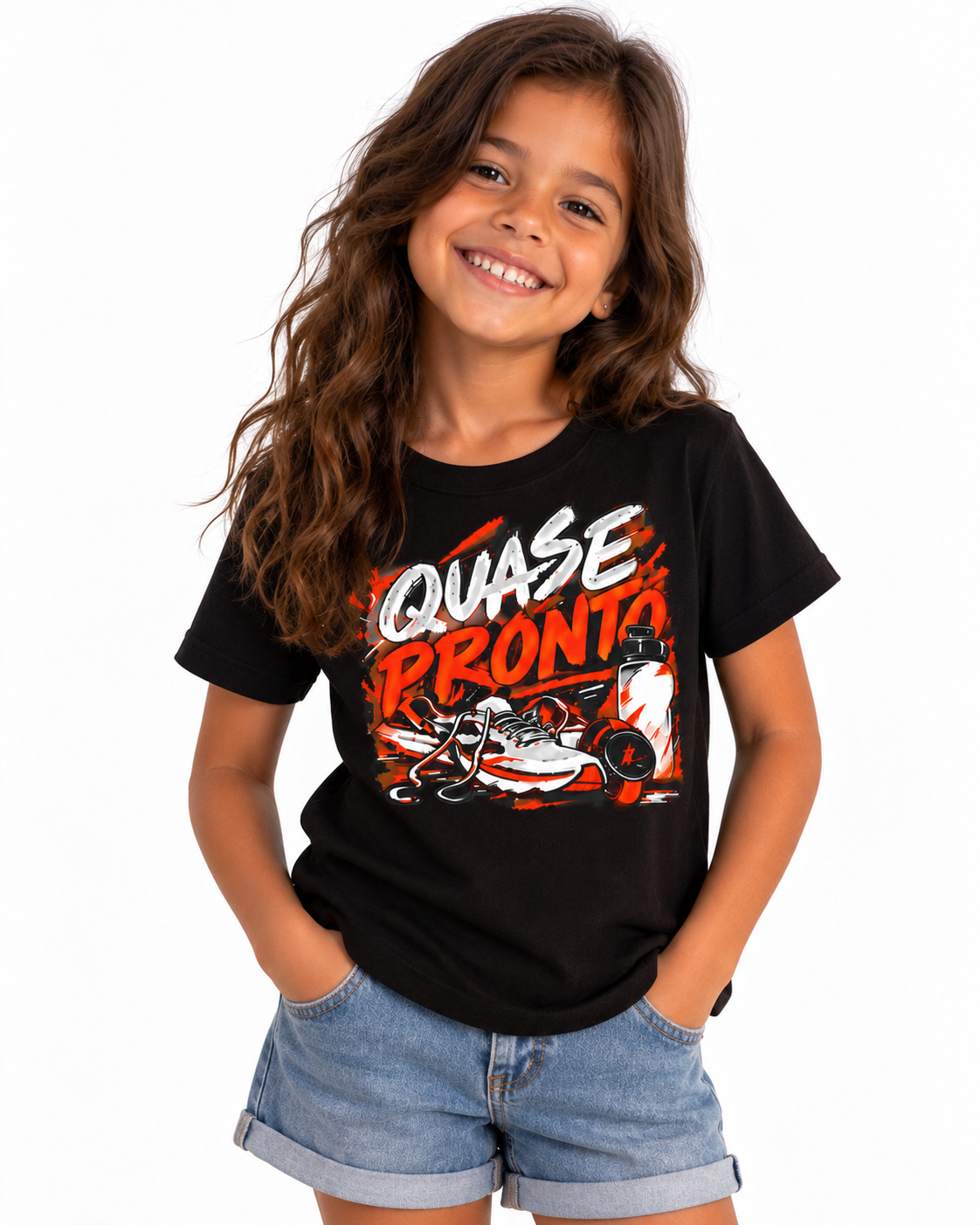 Camiseta Infantil - Cinco Minutos Para Sair