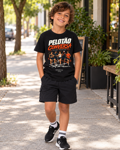 Camiseta infantil - Pelotão Conversa