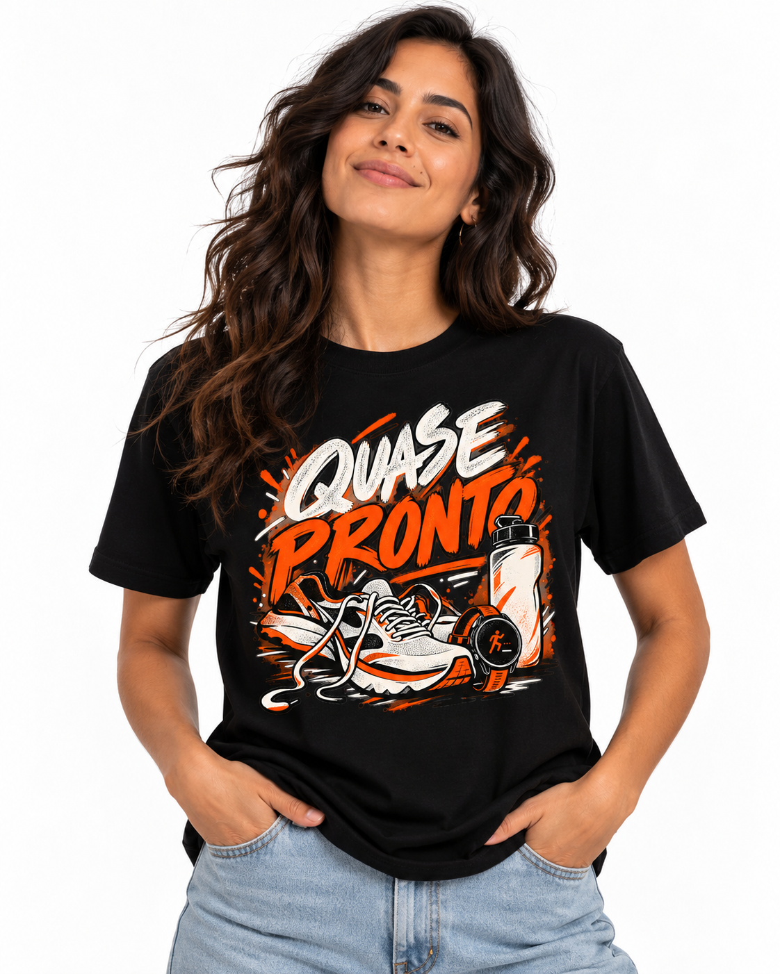 Camiseta Algodão Peruano - Cinco Minutos Para Sair