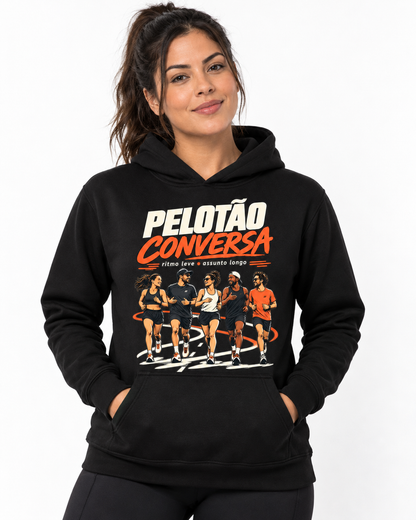 Hoodie Moletom - Pelotão Conversa