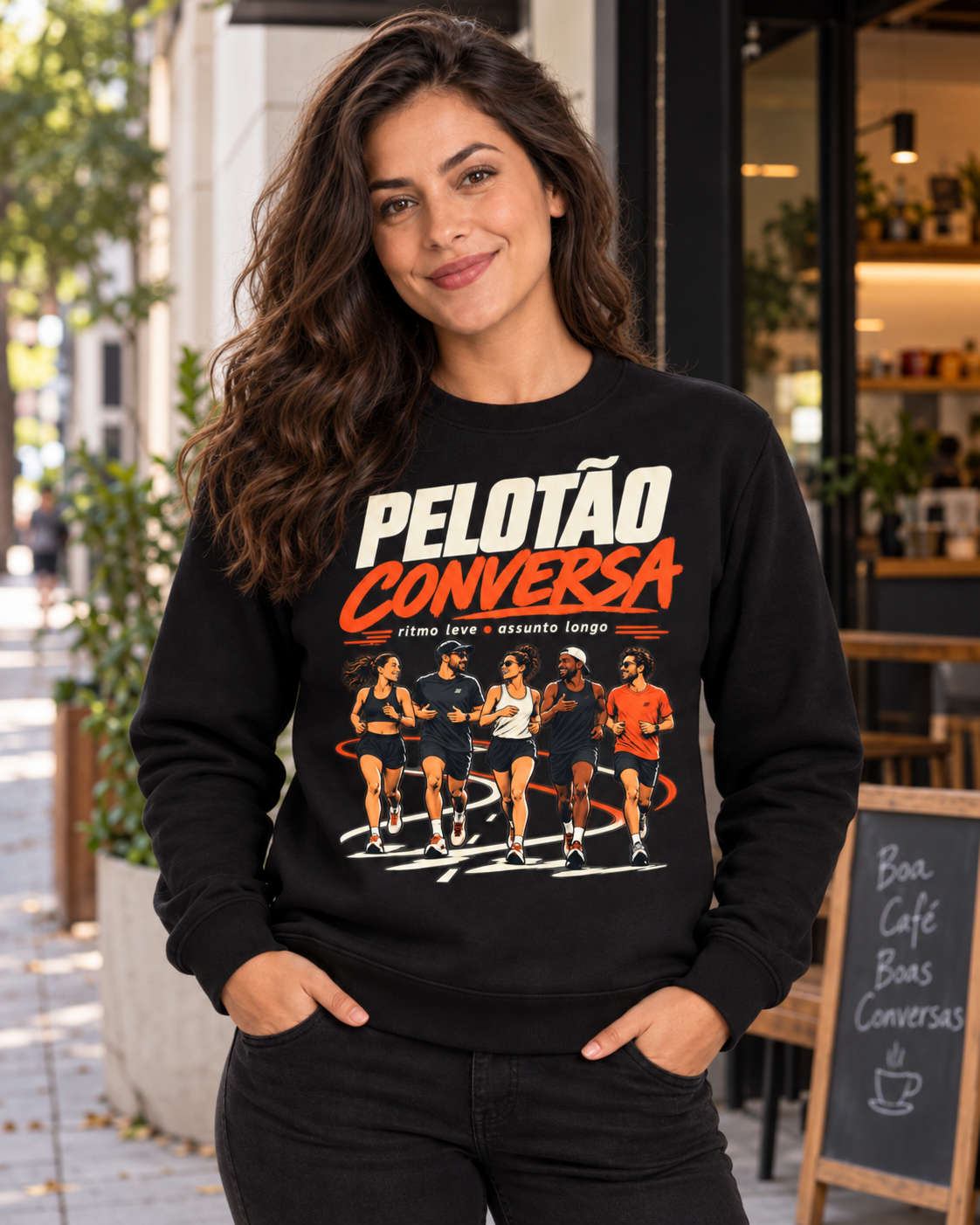 Suéter Moletom - Pelotão Conversa