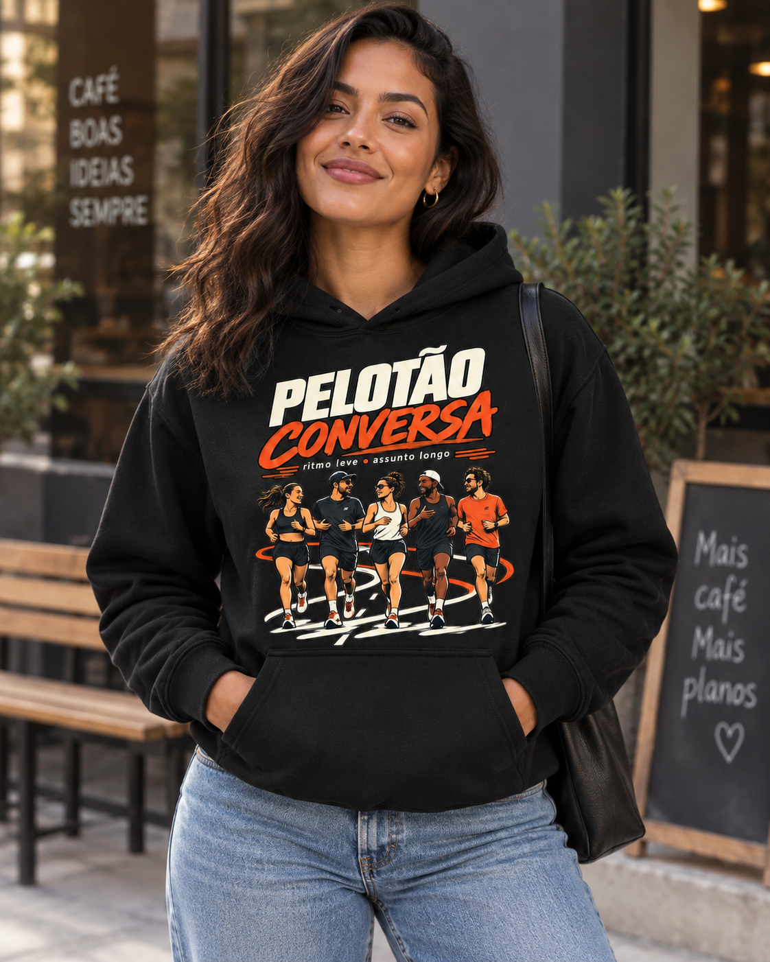 Hoodie Moletom - Pelotão Conversa