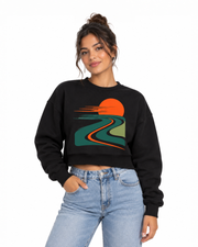 Moletom Cropped - Pulso do Percurso