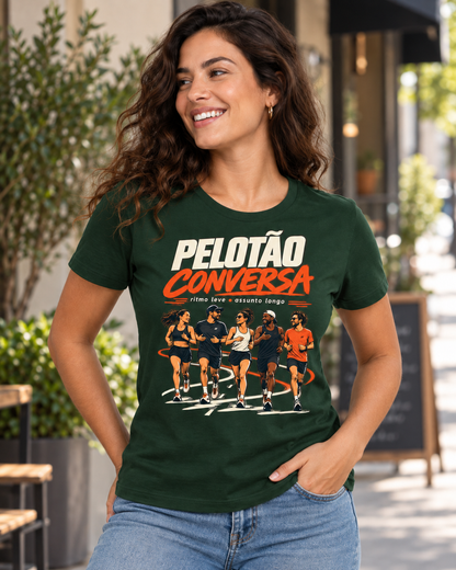 Camiseta Unissex - Pelotão Conversa