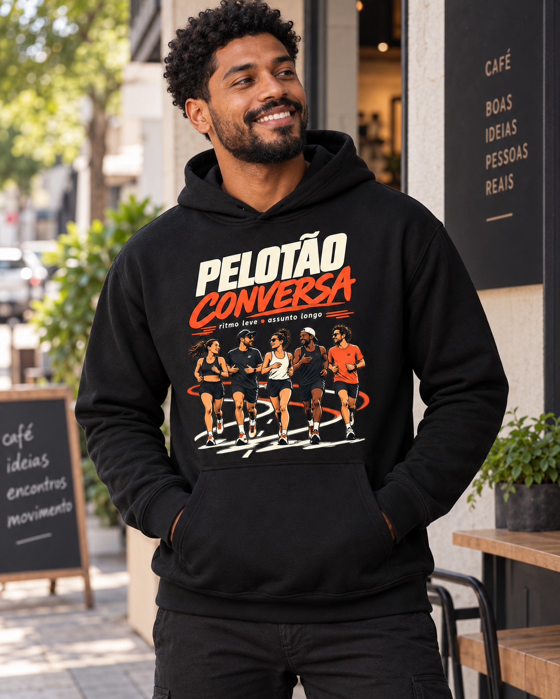 Hoodie Moletom - Pelotão Conversa
