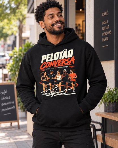 Hoodie Moletom - Pelotão Conversa