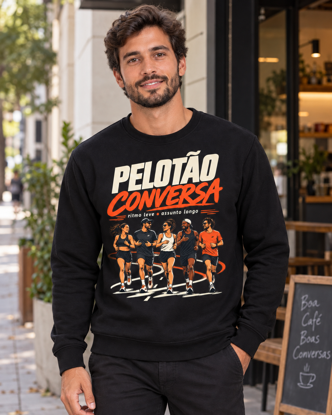 Suéter Moletom - Pelotão Conversa