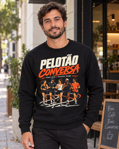 Suéter Moletom - Pelotão Conversa