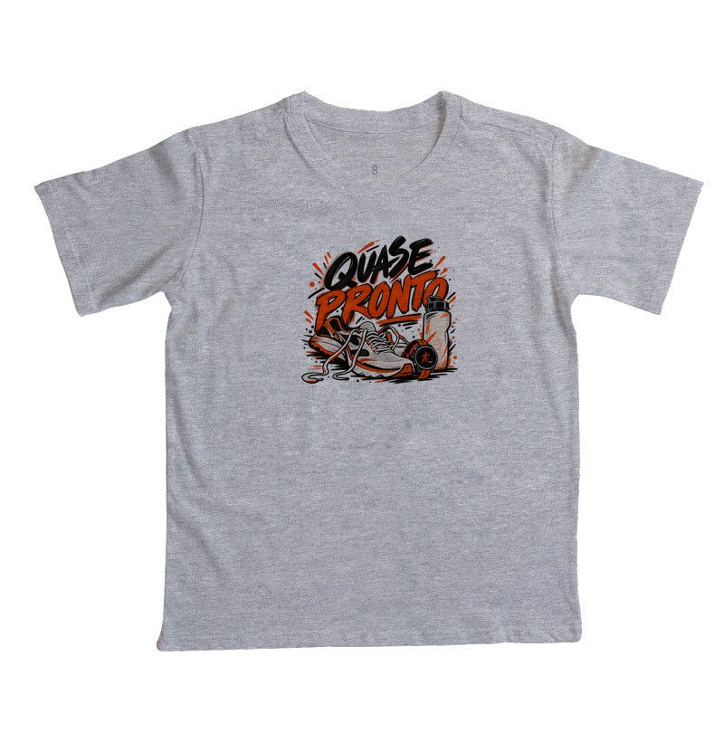 Camiseta Infantil - Cinco Minutos Para Sair