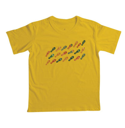 Camiseta Infantil - Passos que Ficaram