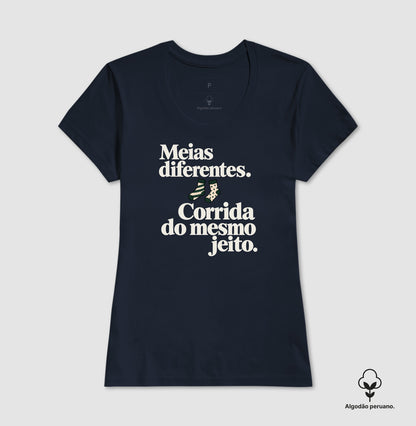 Camiseta Algodão Peruano - Par Diferente