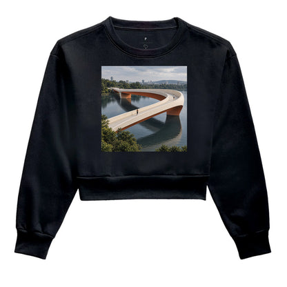 Cropped Moletom - Pontes e Voltas