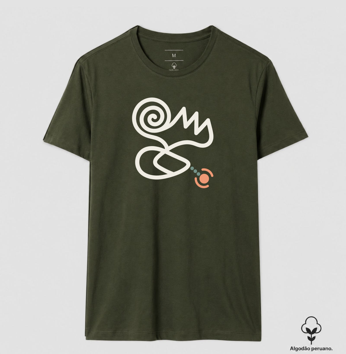 Camiseta Algodão Peruano - GPS em Crise