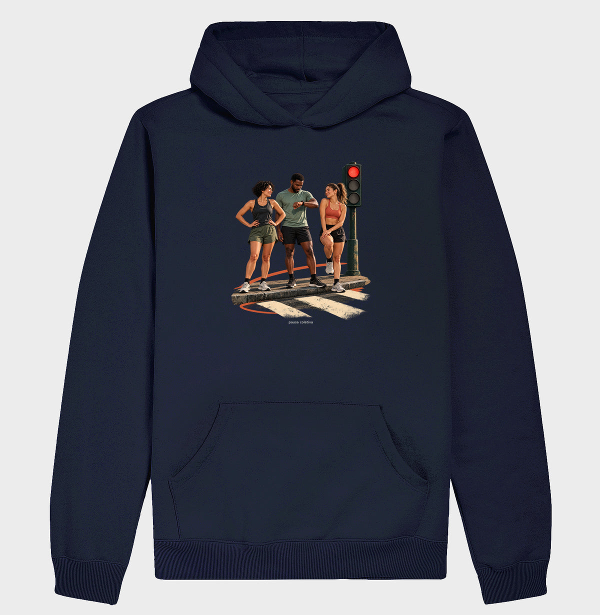 Hoodie Moletom - Semáforo Vermelho
