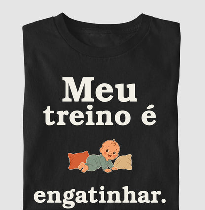 Camiseta Infantil - Treino no Tapete