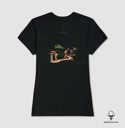 Camiseta Algodão Peruano - Primeiro Longão