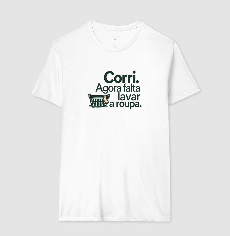 Camiseta Unissex - Roupa no Varal