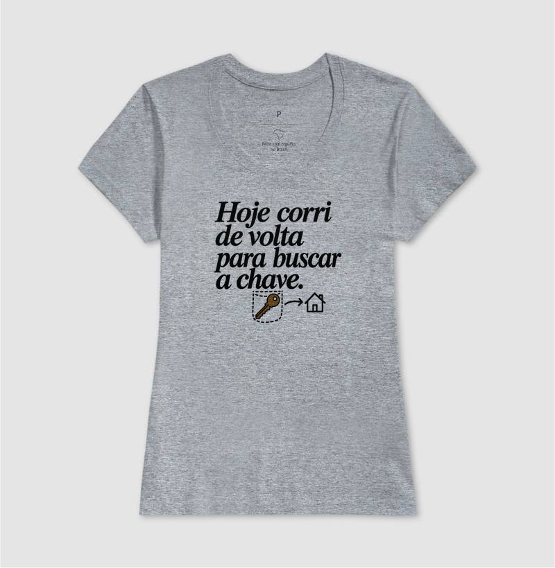 Camiseta Unissex - Chave Esquecida