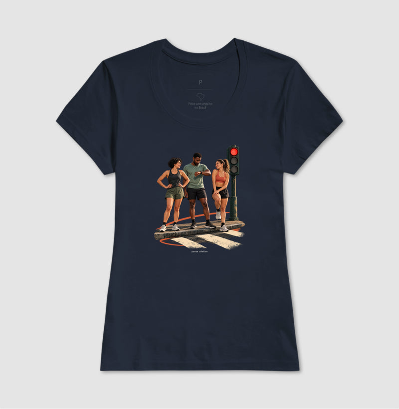 Camiseta Unissex - Semáforo Vermelho