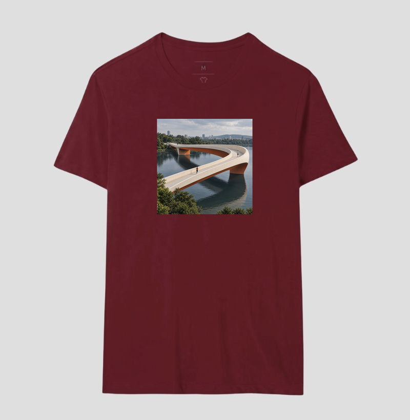 Camiseta Unissex - Pontes e Voltas