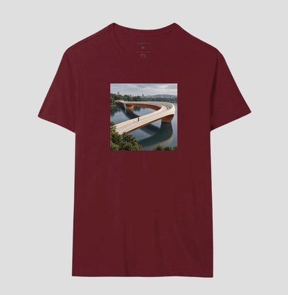 Camiseta Unissex - Pontes e Voltas