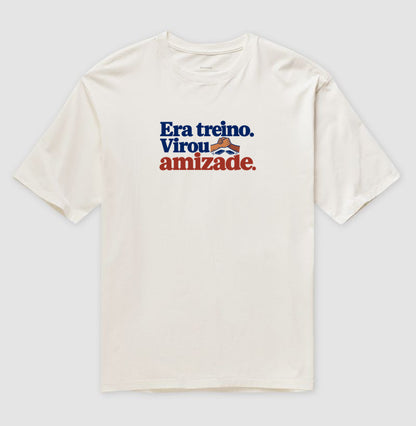 Camiseta Oversized - Amizade Salva